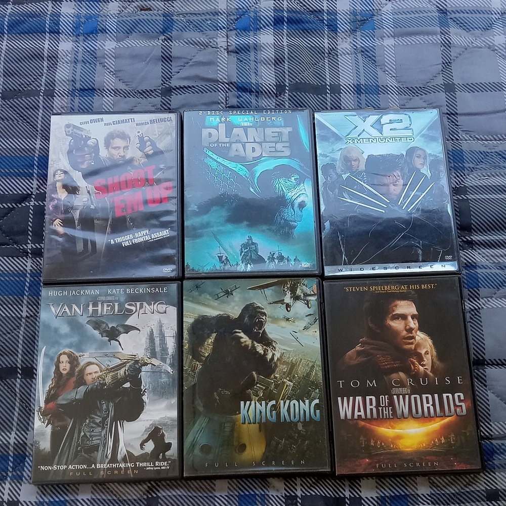 Action and Sci-Fi DVD Collection